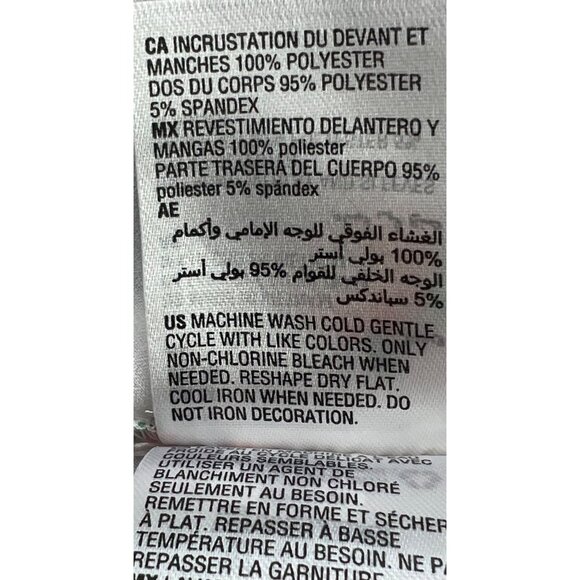 Charter Club Floral Button-Front Blouse With Pintuck Details Short Sleeve Medium - Picture 14 of 16